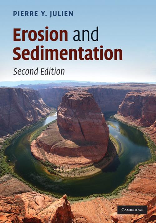 Cover of the book Erosion and Sedimentation by Pierre Y. Julien, Cambridge University Press