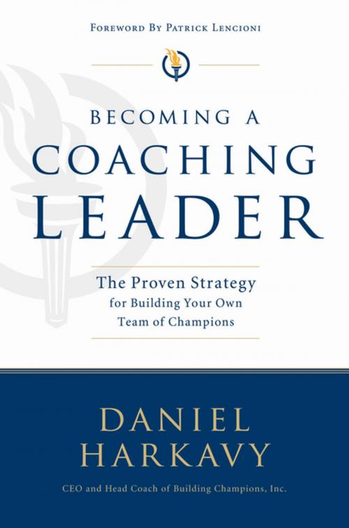 Cover of the book Becoming a Coaching Leader by Daniel S. Harkavy, HarperCollins Leadership
