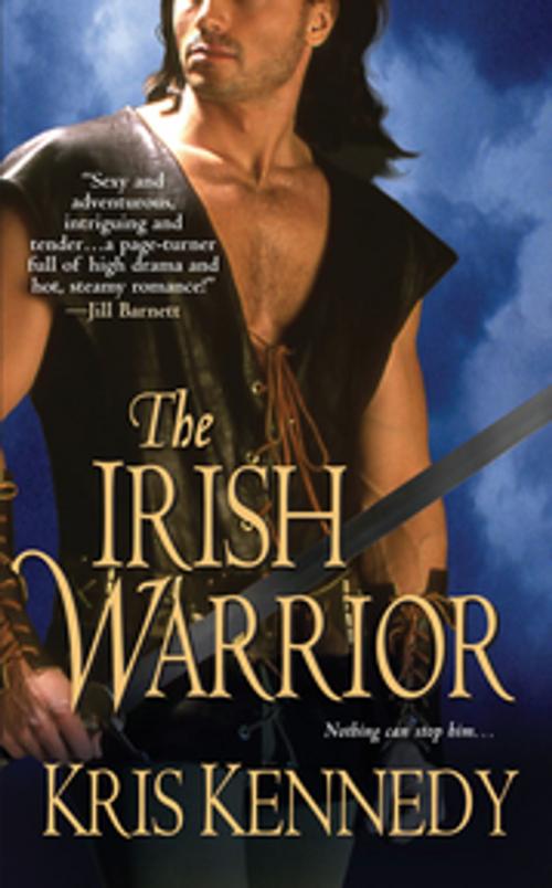 Cover of the book The Irish Warrior by Kris Kennedy, Zebra Books