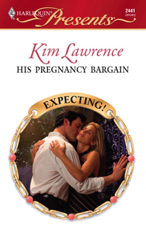 Cover of the book His Pregnancy Bargain by Kim Lawrence, Harlequin