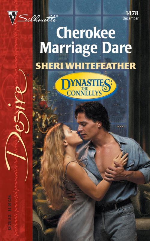 Cover of the book Cherokee Marriage Dare by Sheri WhiteFeather, Silhouette