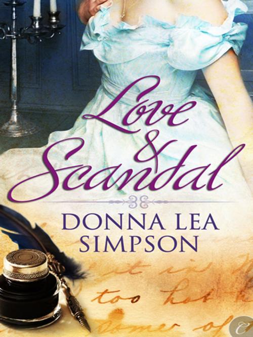 Cover of the book Love and Scandal by Donna Lea Simpson, Carina Press