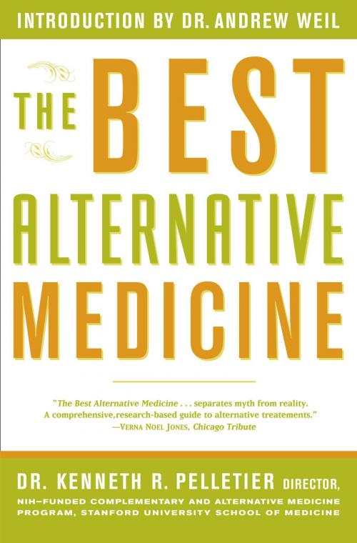 Cover of the book The Best Alternative Medicine by Dr. Kenneth R. Pelletier, Touchstone