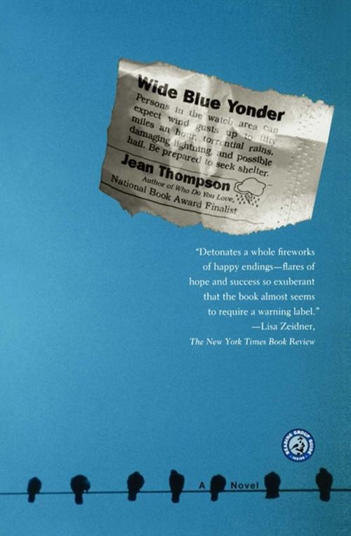 Cover of the book Wide Blue Yonder by Jean Thompson, Simon & Schuster