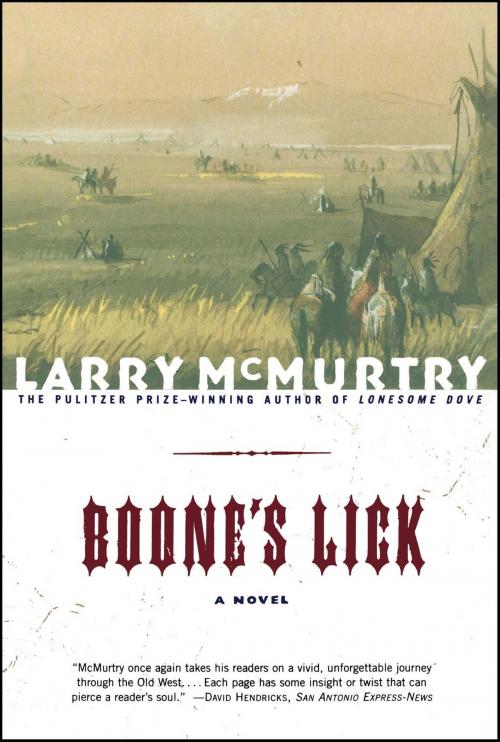 Cover of the book Boone's Lick by Larry McMurtry, Simon & Schuster