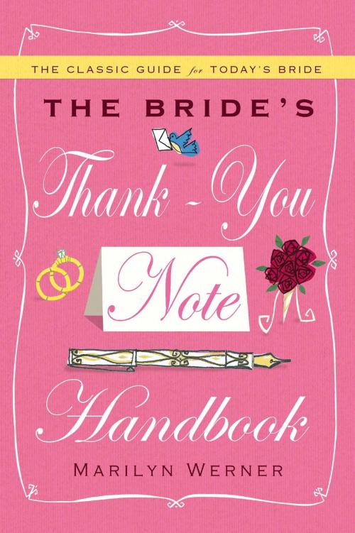 Cover of the book The Bride's Thank-You Note Handbook by Marilyn Werner, Touchstone
