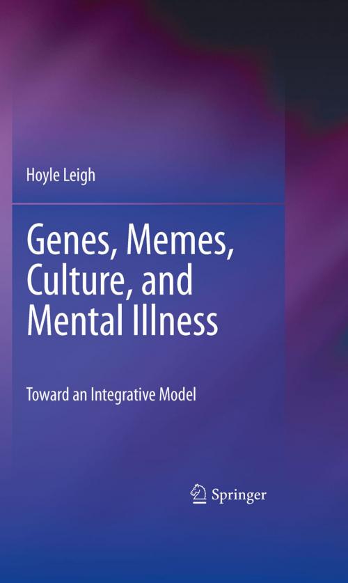 Cover of the book Genes, Memes, Culture, and Mental Illness by Hoyle Leigh, Springer New York