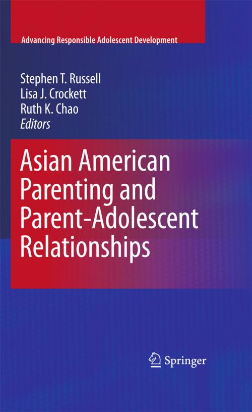 Cover of the book Asian American Parenting and Parent-Adolescent Relationships by , Springer New York