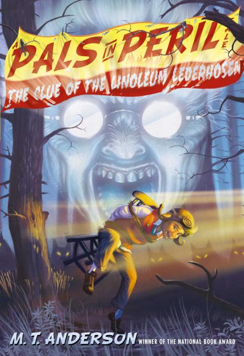 Cover of the book The Clue of the Linoleum Lederhosen by M.T. Anderson, Beach Lane Books