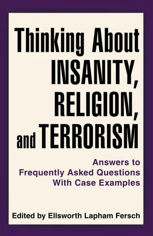Cover of the book Thinking About Insanity, Religion, and Terrorism by , iUniverse