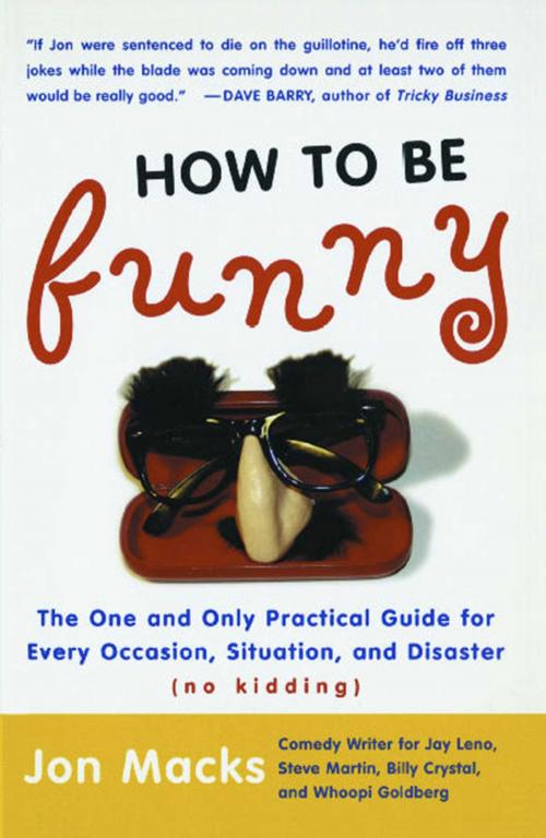 Cover of the book How to Be Funny by Jon Macks, Simon & Schuster