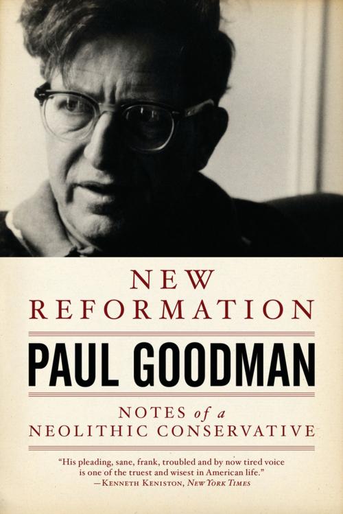 Cover of the book New Reformation by Paul Goodman, PM Press