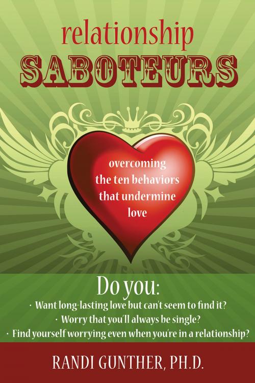 Cover of the book Relationship Saboteurs by Randi Gunther, PhD, New Harbinger Publications