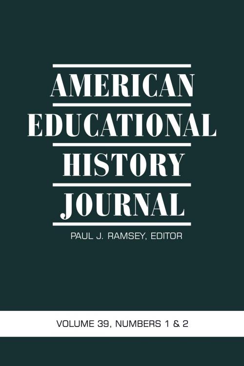 Cover of the book American Educational History by , Information Age Publishing
