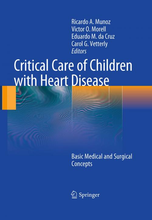 Cover of the book Critical Care of Children with Heart Disease by , Springer London