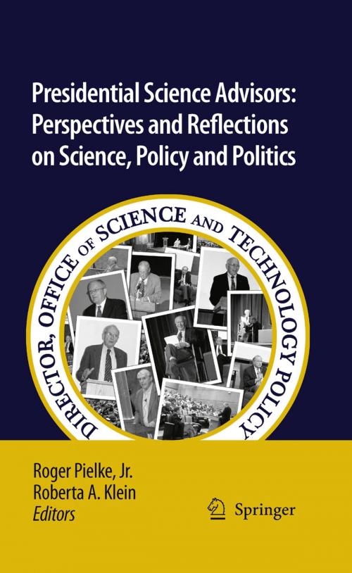 Cover of the book Presidential Science Advisors by , Springer Netherlands