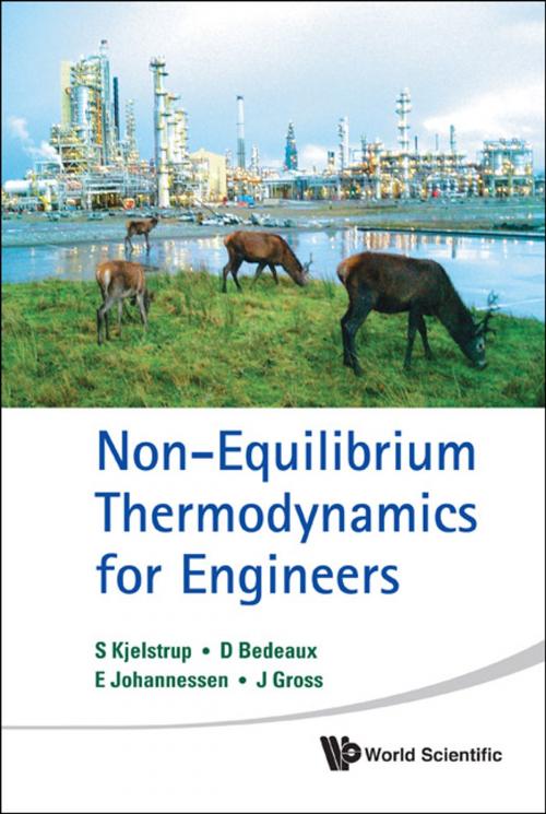Cover of the book Non-Equilibrium Thermodynamics for Engineers by S Kjelstrup, D Bedeaux, E Johannessen;J Gross, World Scientific Publishing Company