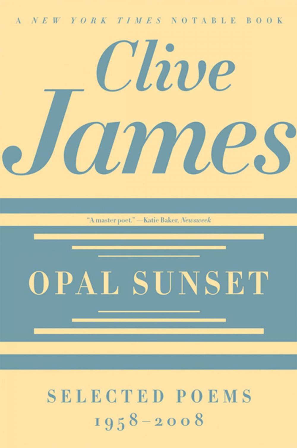 Big bigCover of Opal Sunset: Selected Poems, 1958-2008