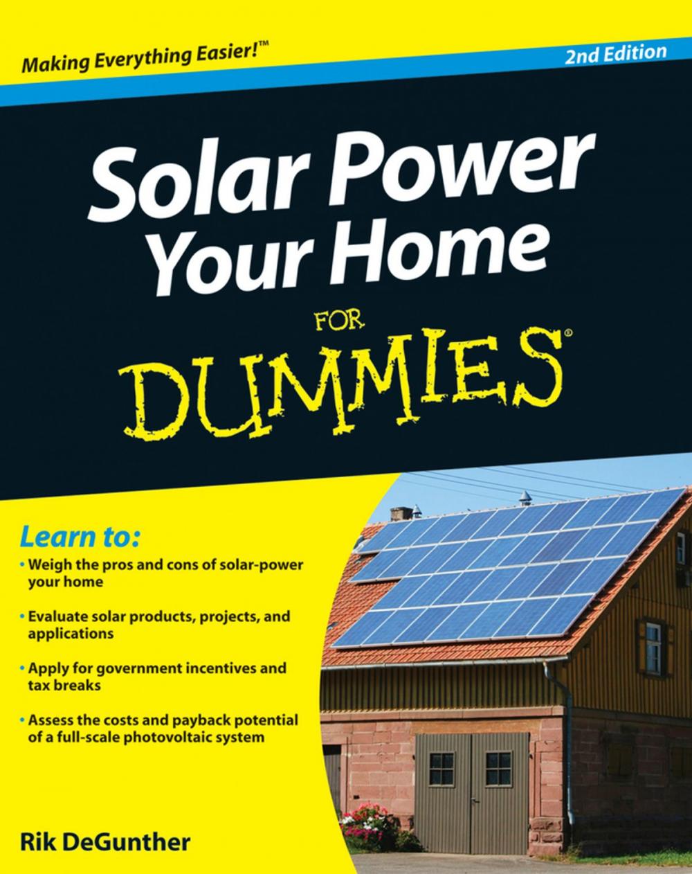 Big bigCover of Solar Power Your Home For Dummies