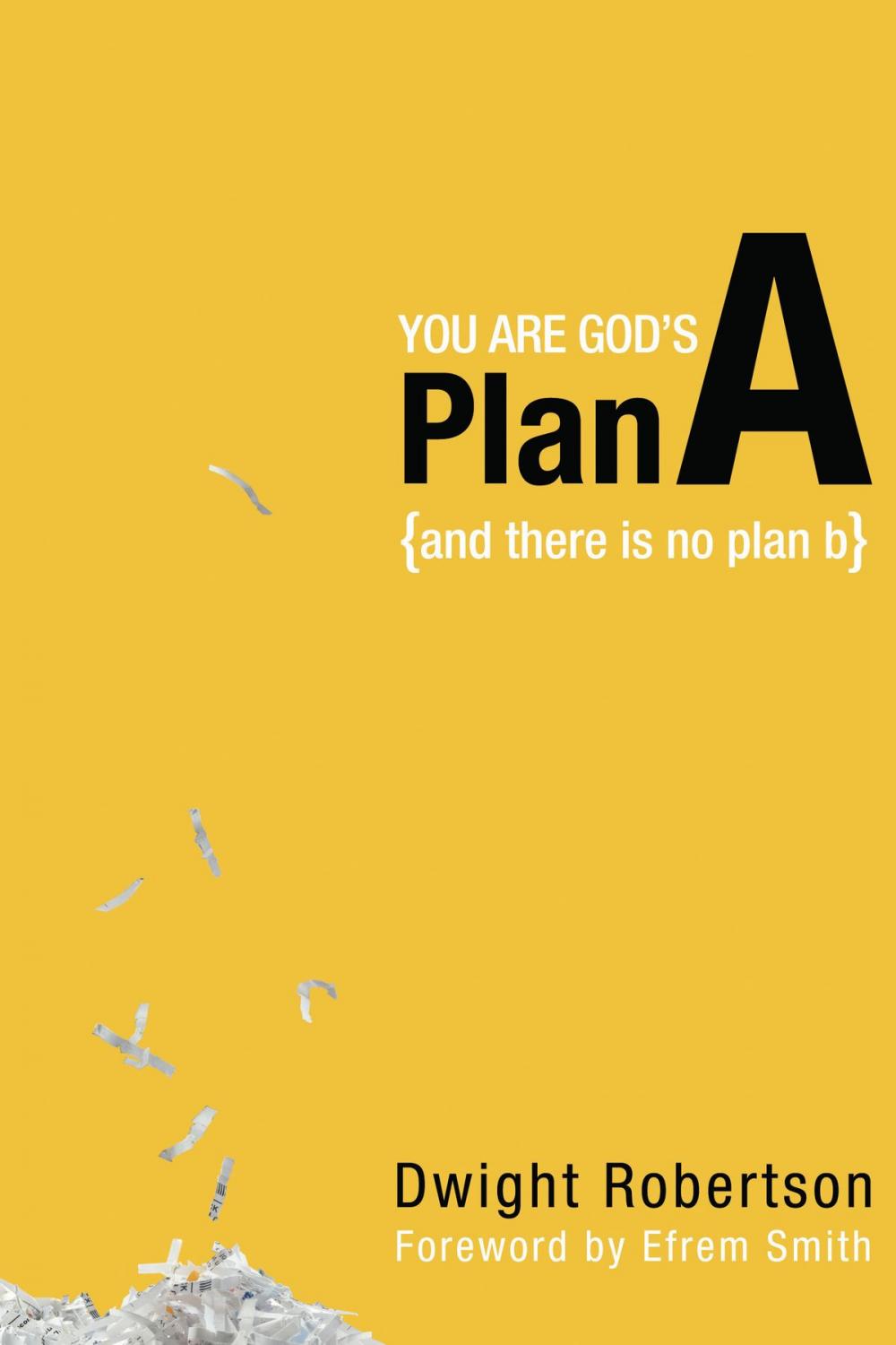 Big bigCover of You Are God's Plan A: And There Is No Plan B