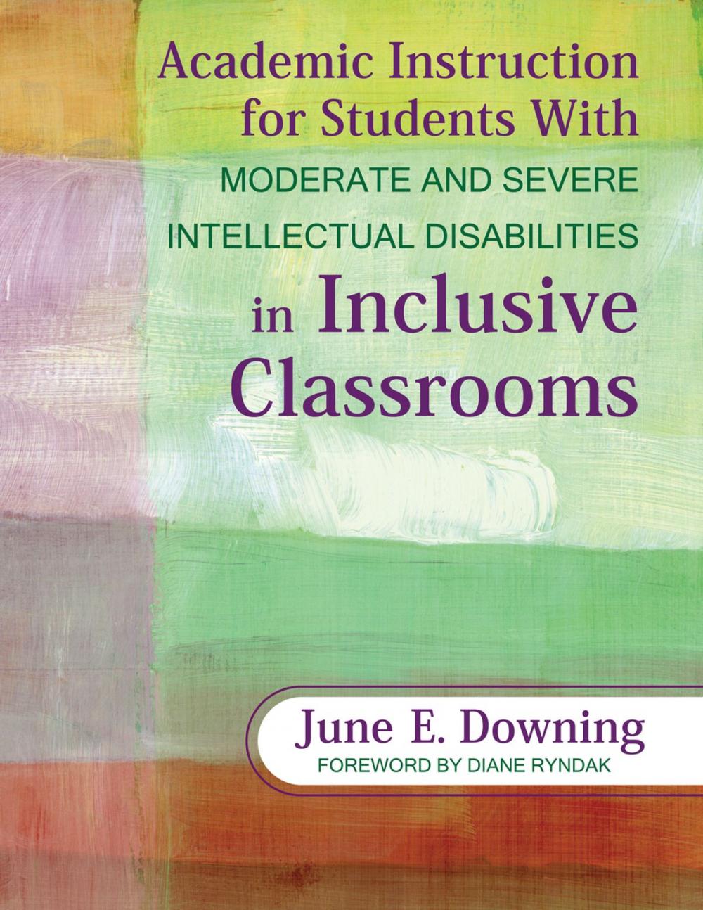 Big bigCover of Academic Instruction for Students With Moderate and Severe Intellectual Disabilities in Inclusive Classrooms