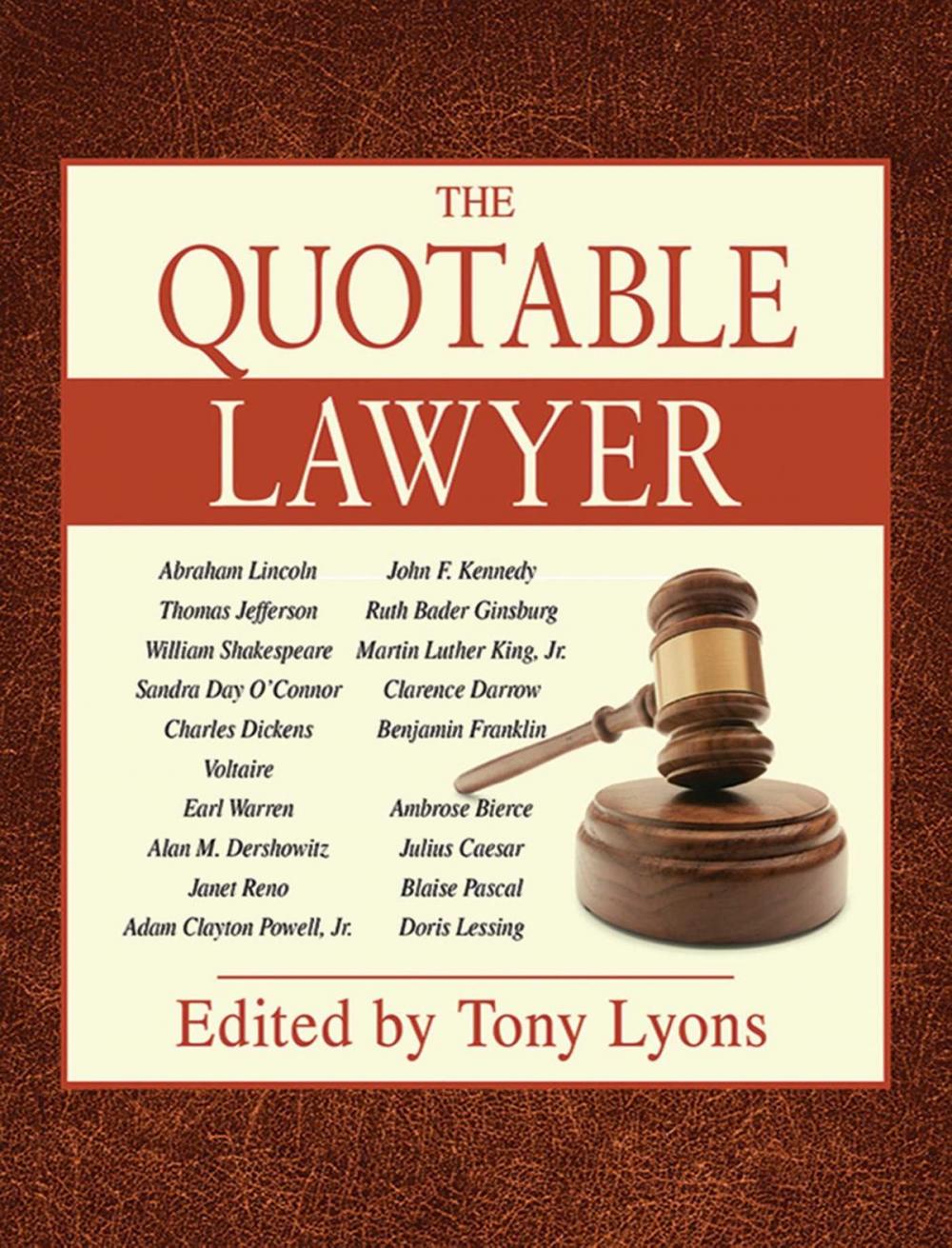 Big bigCover of The Quotable Lawyer