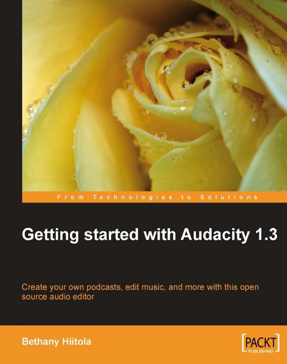 Big bigCover of Getting started with Audacity 1.3
