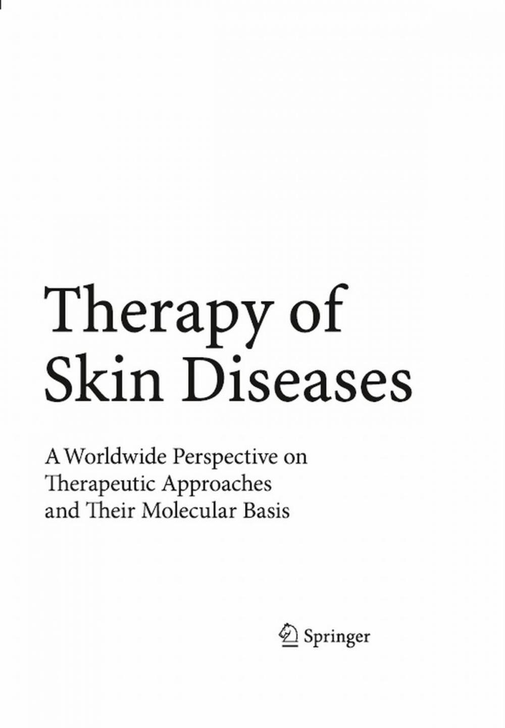 Big bigCover of Therapy of Skin Diseases