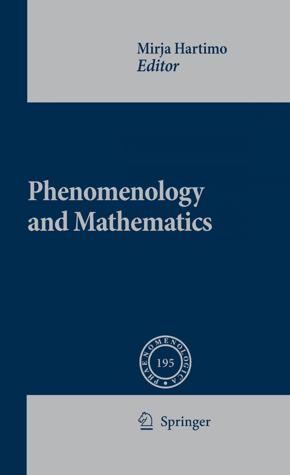Big bigCover of Phenomenology and Mathematics