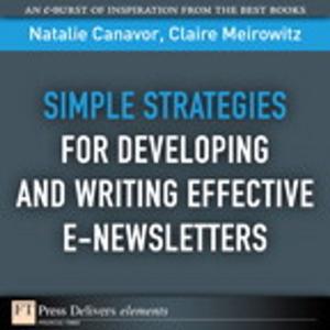 Book cover of Simple Strategies for Developing and Writing Effective E-Newsletters