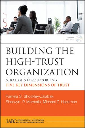 Cover of the book Building the High-Trust Organization by William L. Luyben