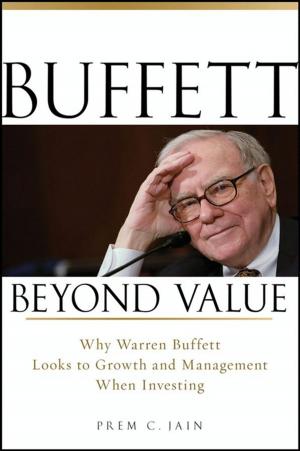 Cover of the book Buffett Beyond Value by Donald L. J. Quicke