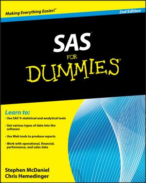 Cover of the book SAS For Dummies by J. Matthew Neal