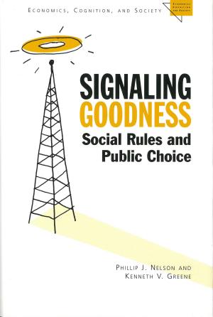 Cover of the book Signaling Goodness by Herbert Blau
