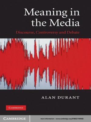 Cover of the book Meaning in the Media by Evan Weiner