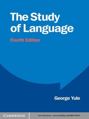 bigCover of the book The Study of Language by 