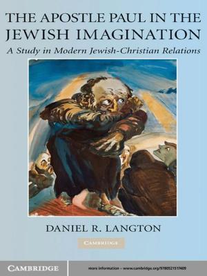 Cover of the book The Apostle Paul in the Jewish Imagination by Michael Wintroub