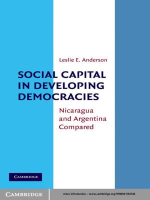 Cover of the book Social Capital in Developing Democracies by Christopher Page