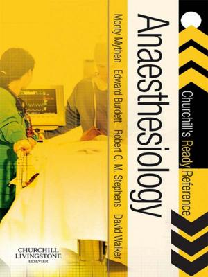 Cover of the book Anaesthesiology E-Book by Brian B. Shulman, PhD, CCC-SLP, ASHA Fellow, BCS-CL, ASAHP