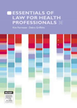 Book cover of Essentials of Law for Health Professionals