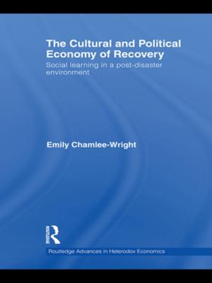Book cover of The Cultural and Political Economy of Recovery