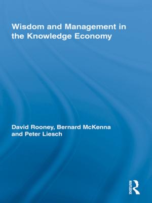 Cover of Wisdom and Management in the Knowledge Economy