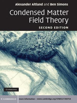 Cover of the book Condensed Matter Field Theory by Marie Connolly, Louise Harms