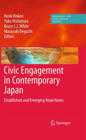 Cover of the book Civic Engagement in Contemporary Japan by Jacob Lubliner, Panayiotis Papadopoulos