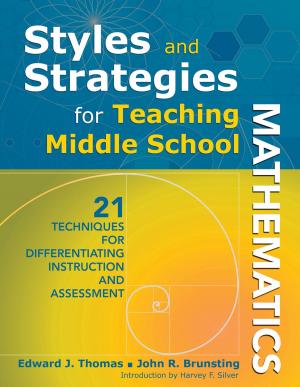 Cover of the book Styles and Strategies for Teaching Middle School Mathematics by Ian Pickup, Lawry Price, Ms Julie Shaughnessy, Jon Spence, Maxine Trace