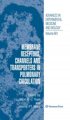 Cover of the book Membrane Receptors, Channels and Transporters in Pulmonary Circulation by Peter L. Lutz