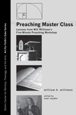 Book cover of Preaching Master Class