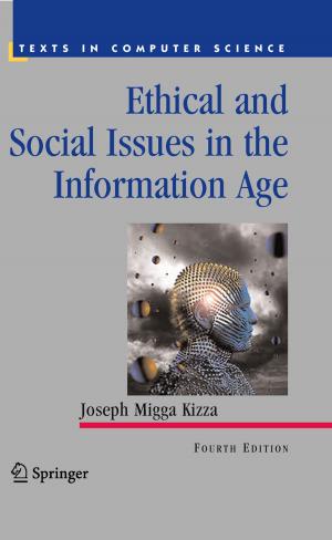 Book cover of Ethical and Social Issues in the Information Age