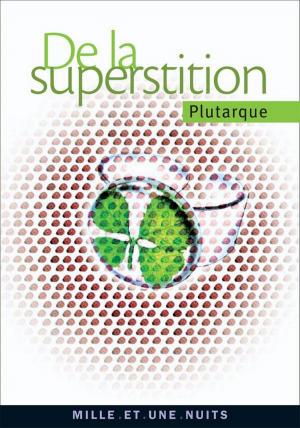 Cover of the book De la superstition by José Giovanni