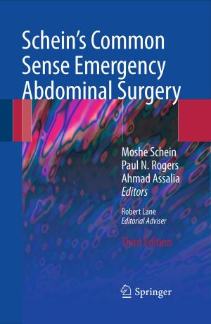 Cover of the book Schein's Common Sense Emergency Abdominal Surgery by Frits Tjadens, Caren Weilandt, Josef Eckert